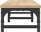vidaXL - Monitorstandaard - 105x23x15,5 - cm - bewerkt - hout - sonoma - eikenkleur