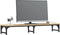 vidaXL - Monitorstandaard - 105x23x15,5 - cm - bewerkt - hout - sonoma - eikenkleur