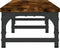 vidaXL - Monitorstandaard - 105x23x15,5 - cm - bewerkt - hout - gerookt - eikenkleur