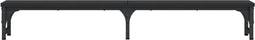 vidaXL - Monitorstandaard - 105x23x15,5 - cm - bewerkt - hout - zwart