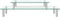 vidaXL - Monitorstandaard - 2-laags - transparant - glas
