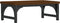 vidaXL - Monitorstandaard - 37x23x14 - cm - bewerkt - hout - bruin - eikenkleur