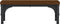 vidaXL - Monitorstandaard - 37x23x14 - cm - bewerkt - hout - bruin - eikenkleur