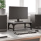 vidaXL - Monitorstandaard - 37x23x14 - cm - bewerkt - hout - grijs - sonoma - eiken