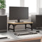 vidaXL - Monitorstandaard - 37x23x14 - cm - bewerkt - hout - sonoma - eikenkleurig