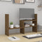 vidaXL - Monitorstandaard - (39-72)x17x43 - cm - grenenhout - honingbruin