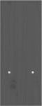 vidaXL - Monitorstandaard - (39-72)x17x43 - cm - massief - grenenhout - grijs