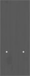 vidaXL - Monitorstandaard - (39-72)x17x43 - cm - massief - grenenhout - grijs