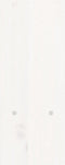 vidaXL - Monitorstandaard - (39-72)x17x43 - cm - massief - grenenhout - wit