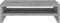 vidaXL - Monitorstandaard - 42x24x13 - cm - bewerkt - hout - grijs - sonoma - eiken