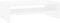 vidaXL - Monitorstandaard - 42x24x13 - cm - bewerkt - hout - hoogglans - wit