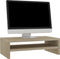 vidaXL - Monitorstandaard - 42x24x13 - cm - bewerkt - hout - sonoma - eikenkleurig