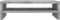 vidaXL - Monitorstandaard - 42x24x13 - cm - bewerkt - hout - betongrijs
