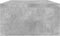 vidaXL - Monitorstandaard - 42x24x13 - cm - bewerkt - hout - betongrijs