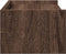 vidaXL - Monitorstandaard - 42x24x16 - cm - bewerkt - hout - bruin - eikenkleurig