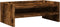 vidaXL - Monitorstandaard - 42x24x16 - cm - bewerkt - hout - gerookt - eikenkleurig
