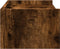 vidaXL - Monitorstandaard - 42x24x16 - cm - bewerkt - hout - gerookt - eikenkleurig