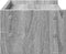 vidaXL - Monitorstandaard - 42x24x16 - cm - bewerkt - hout - grijs - sonoma - eiken