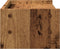 vidaXL - Monitorstandaard - 42x24x16 - cm - bewerkt - hout - oud - houtkleurig