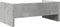 vidaXL - Monitorstandaard - 42x24x16 - cm - bewerkt - hout - betongrijs