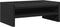 vidaXL - Monitorstandaard - 42x24x16 - cm - bewerkt - hout - zwart