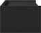 vidaXL - Monitorstandaard - 42x24x16 - cm - bewerkt - hout - zwart