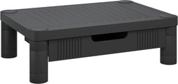 vidaXL - Monitorstandaard - 43x30,5x13 - cm - zwart