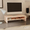 vidaXL - Monitorstandaard - 50x24x13 - cm - massief - grenenhout