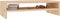 vidaXL - Monitorstandaard - 50x24x13 - cm - massief - grenenhout