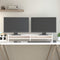 vidaXL - Monitorstandaard - 50x24x16 - cm - massief - grenenhout - grijs
