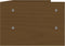 vidaXL - Monitorstandaard - 50x24x16 - cm - massief - grenenhout - honingbruin