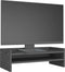 vidaXL - Monitorstandaard - 50x24x16 - cm - massief - grenenhout - grijs