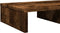 vidaXL - Monitorstandaard - 50x27x10 - cm - bewerkt - hout - gerookt - eikenkleurig