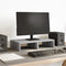 vidaXL - Monitorstandaard - 50x27x10 - cm - bewerkt - hout - grijs - sonoma - eiken