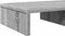 vidaXL - Monitorstandaard - 50x27x10 - cm - bewerkt - hout - grijs - sonoma - eiken