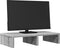 vidaXL - Monitorstandaard - 50x27x10 - cm - bewerkt - hout - grijs - sonoma - eiken