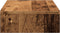 vidaXL - Monitorstandaard - 50x27x10 - cm - bewerkt - hout - oud - houtkleurig