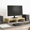 vidaXL - Monitorstandaard - 50x27x10 - cm - bewerkt - hout - sonoma - eikenkleurig