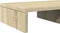 vidaXL - Monitorstandaard - 50x27x10 - cm - bewerkt - hout - sonoma - eikenkleurig