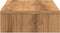vidaXL - Monitorstandaard - 50x27x10 - cm - bewerkt - hout - artisanaal - eikenkleur