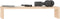 vidaXL - Monitorstandaard - 50x27x10 - cm - massief - grenenhout