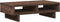 vidaXL - Monitorstandaard - 50x27x15 - cm - bewerkt - hout - bruin - eikenkleurig