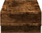 vidaXL - Monitorstandaard - 50x27x15 - cm - bewerkt - hout - gerookt - eikenkleurig
