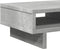 vidaXL - Monitorstandaard - 50x27x15 - cm - bewerkt - hout - betongrijs