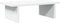 vidaXL - Monitorstandaard - 50x27x15 - cm - bewerkt - hout - wit