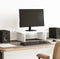 vidaXL - Monitorstandaard - 50x27x15 - cm - bewerkt - hout - wit