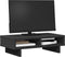 vidaXL - Monitorstandaard - 50x27x15 - cm - bewerkt - hout - zwart