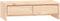 vidaXL - Monitorstandaard - 50x27x15 - cm - massief - grenenhout
