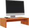 vidaXL - Monitorstandaard - 50x27x15 - cm - massief - grenenhout - wasbruin