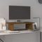 vidaXL - Monitorstandaard - 50x27x15 - cm - massief - grenenhout